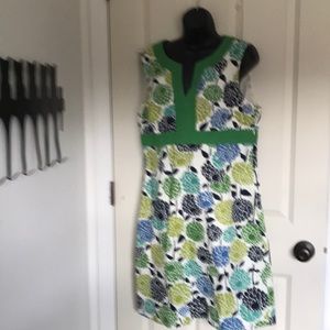Boden summer flower lined dress